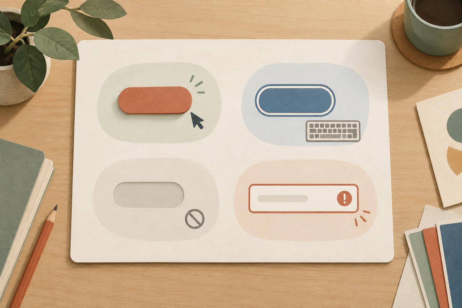 How to Design Distinct Hover, Focus, Disabled, and Error States