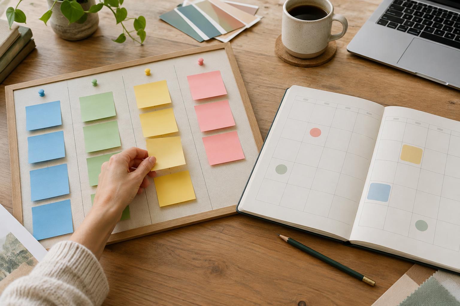 Kanban Boards vs Calendars: What Should Each Track in a Creative Workflow?
